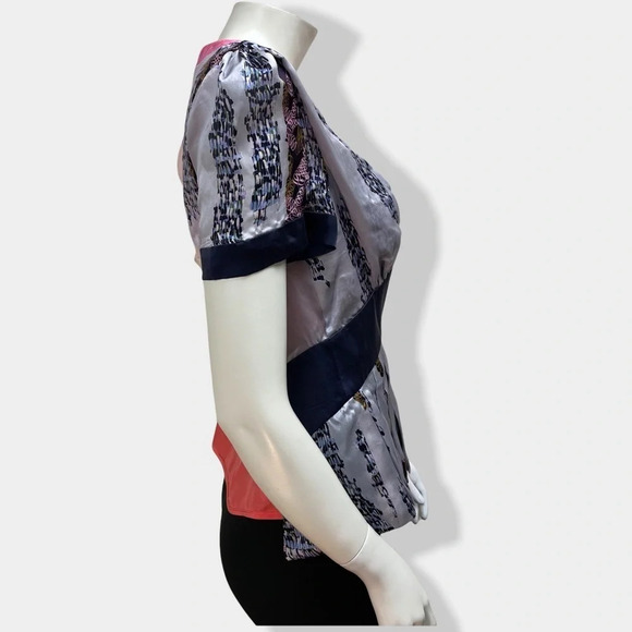 MICHAEL Van Der Ham Silk Blouse - Picture 4 of 6